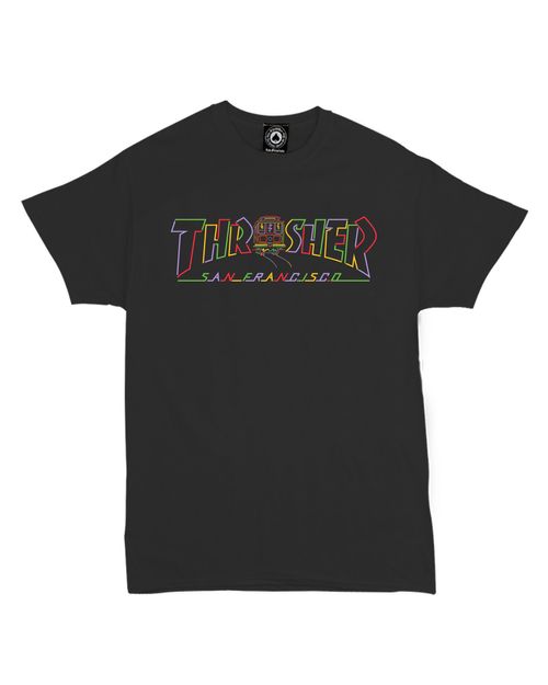 THRASHER T-SHIRT MEN SAN FRANCISCO