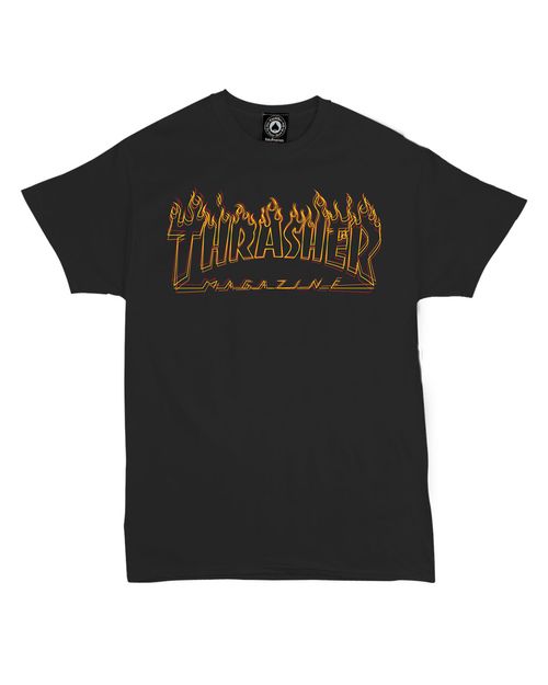 THRASHER T-SHIRT MEN RITCHER FLAME