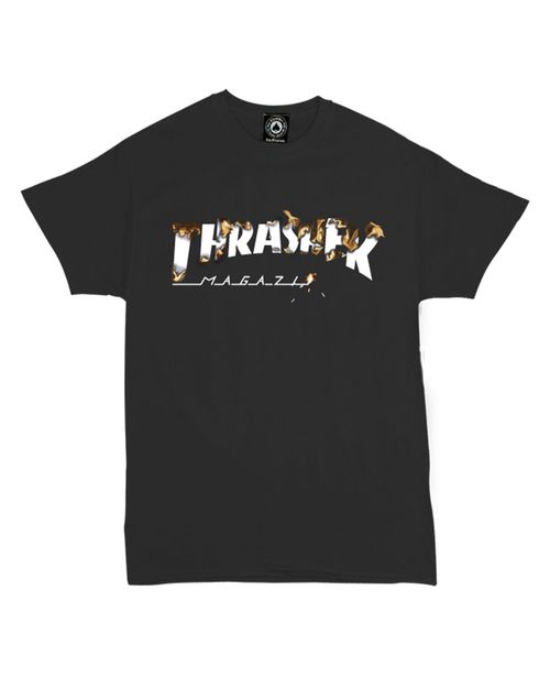 THRASHER T-SHIRT MEN FLAME BURNNER