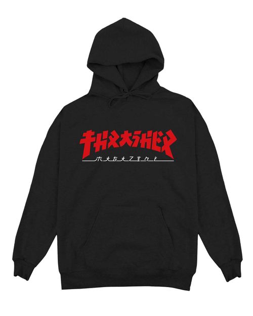 THRASHER HOODIE MEN GODZILLA