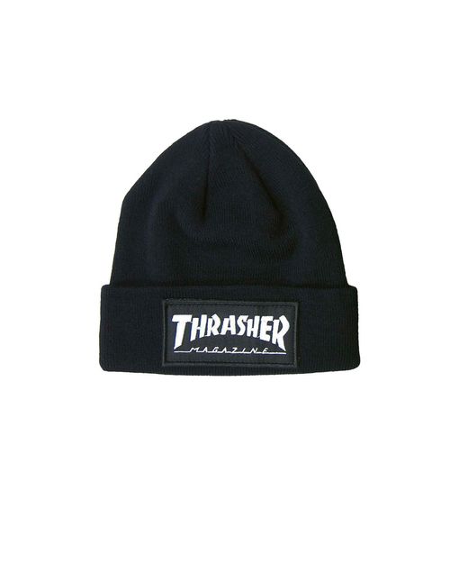 THRASHER BEANIE MAG PARCHE