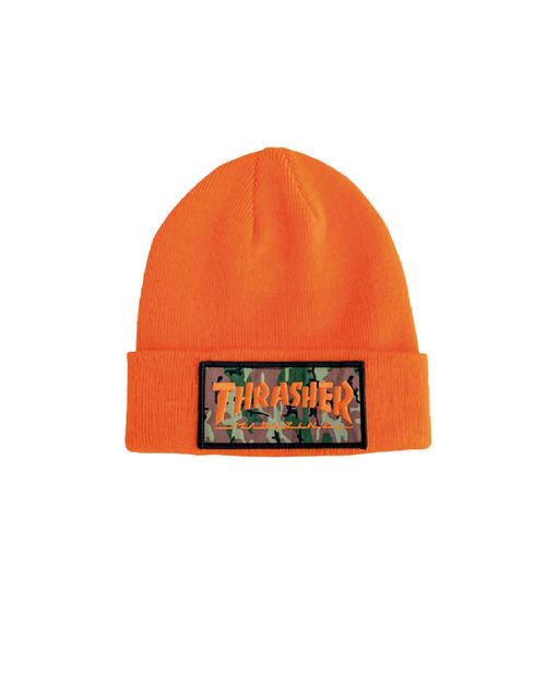 THRASHER BEANIE MAG PARCHE