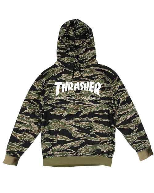 THRASHER HOODIE MEN SKATEMAG CAMO