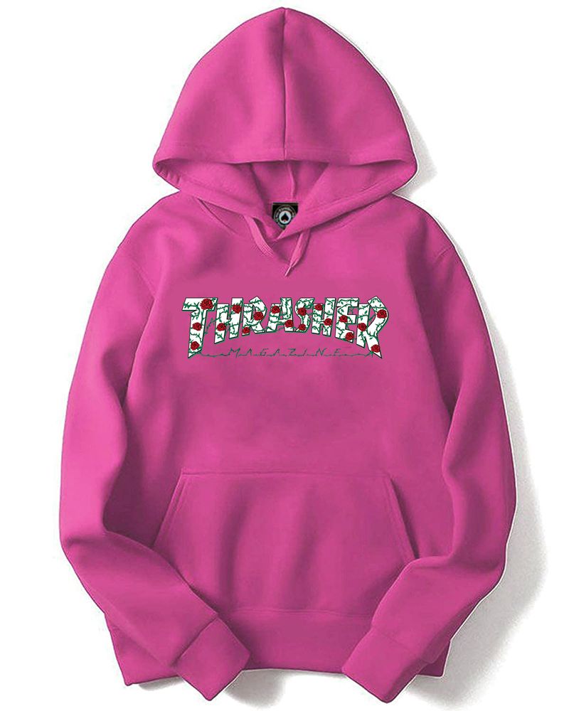 THRASHER HOODIE MEN ROSES