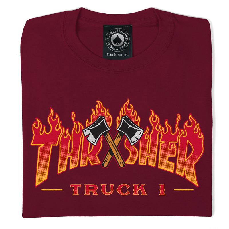 REMERA THRASHER MEN ALLEY CAT