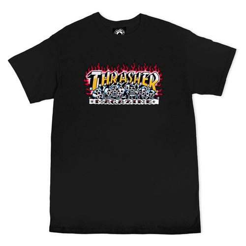 THRASHER T-SHIRT MEN SKULLS KRAK