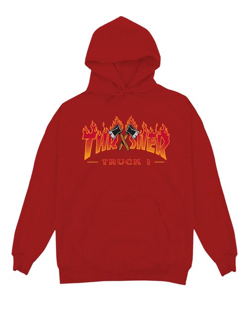 THRASHER HOODIE MEN ALLEY CAT