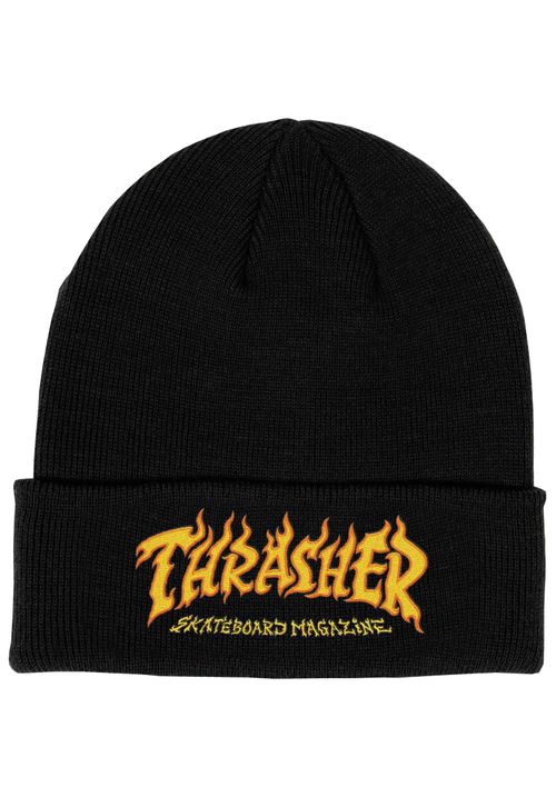 THRASHER BEANIES FIRE LOGO