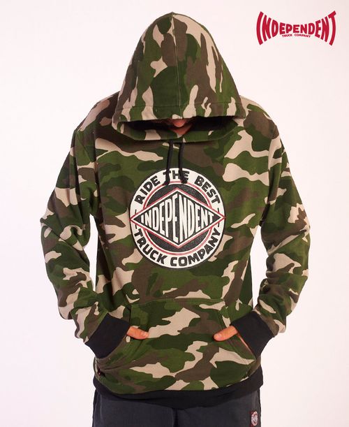 INDY FE HOOD RUSTIC CAMO PRINT