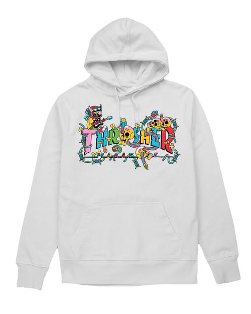 THRASHER HOODIE MEN DEVILS MUSIC