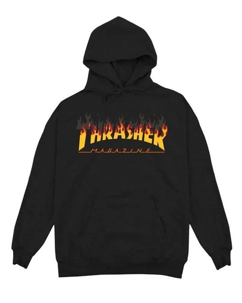 THRASHER HOODIE MUJER BBQ
