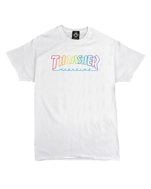 REMERA T-SHIRT RAIBOW OUTLINE
