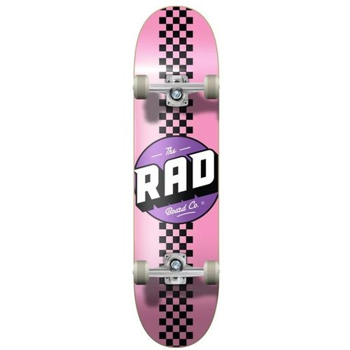 SKATE COMPLETO PROGRESSIVE CHECKERS STRIPE RAD PINK/BLACK 8