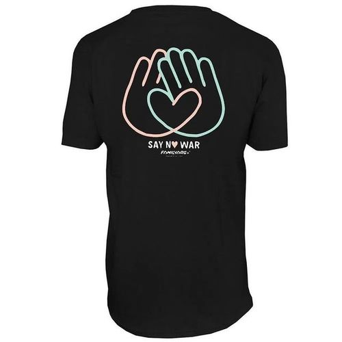 REMERA FAMILYARG NEGRA SAY NO WAR