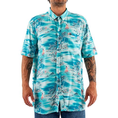 QUIKSILVER CAMISA M/C ISLAND HOPPER