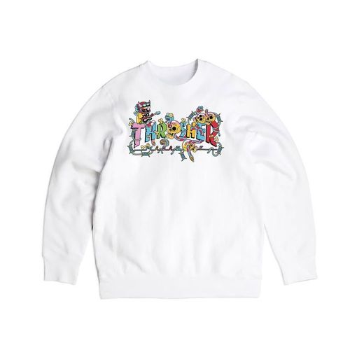 THRASHER CREWNECK MEN DEVILS MUSIC