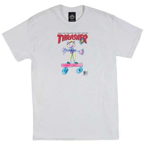THRASHER T-SHIRT MEN KID COVER