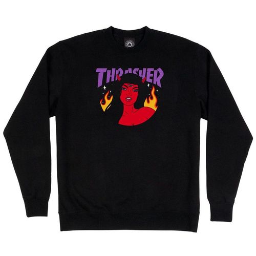THRASHER -CREWNECK MEN LOGO