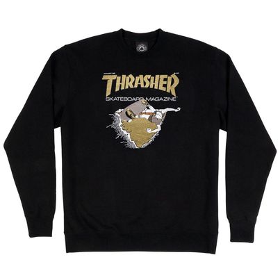 THRASHER CREWNECK MEN FIRST COVER