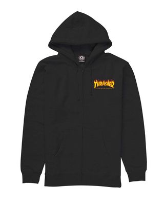 THRASHER ZIP HOODIE BORDADO FLAME
