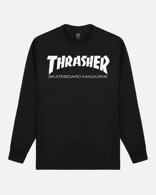 THRASHER T-SHIRT LONG SLEEVE SKATE MAG