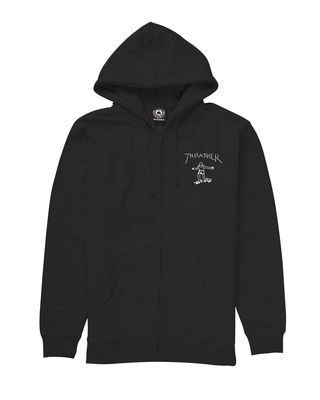 THRASHER HOODIE ZIP GONZO