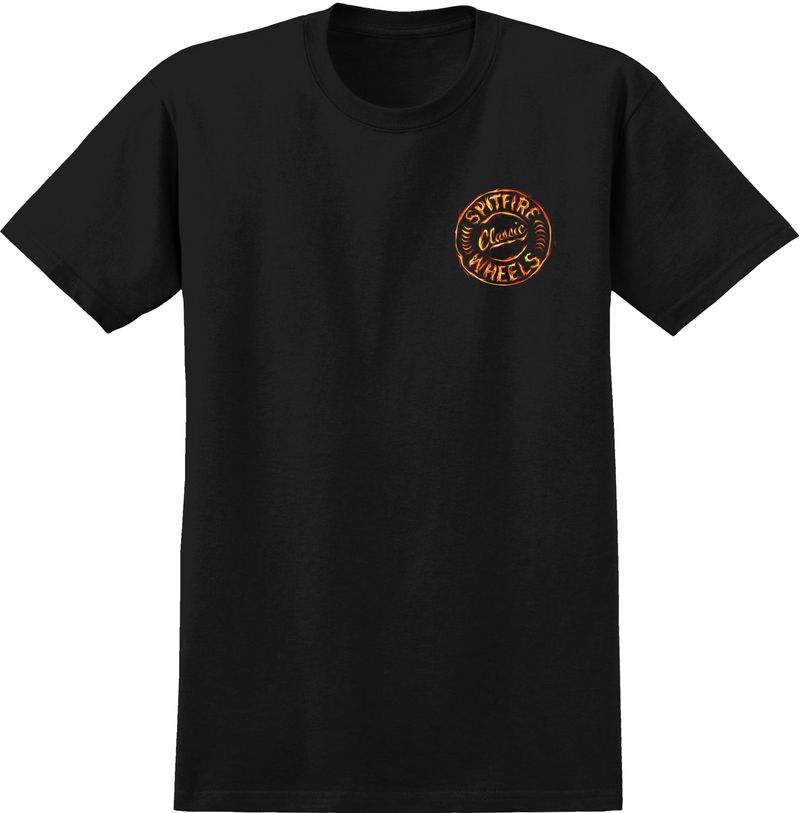 002-SF-CP-TEE-FLAMED-FLYING-CLASSIC-BLACK-FRONT-copia