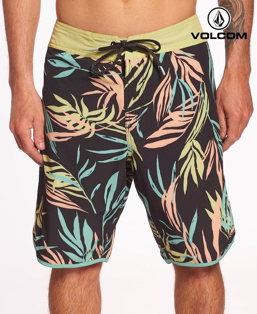 VOLCOM SHORT DE BAÑO BLEEDING LEAF