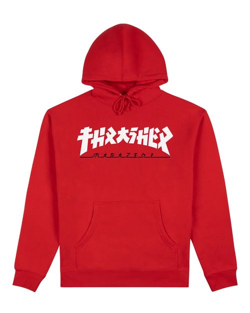 THRASHER HOODIE KIDS GODZILLA