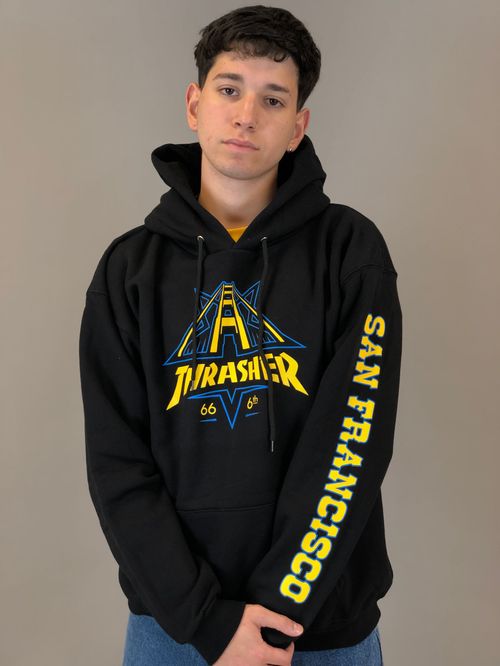 THRASHER HOODIE MEN GOLDEN GATE DUB