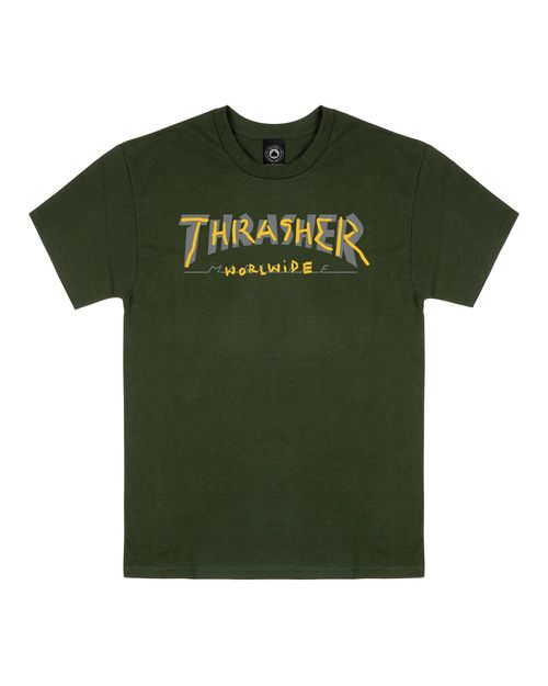 THRASHER T-SHIRT MEN TRADEMARK