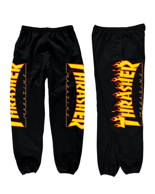THRASHER SWEATPANT FLAME NIÑOS