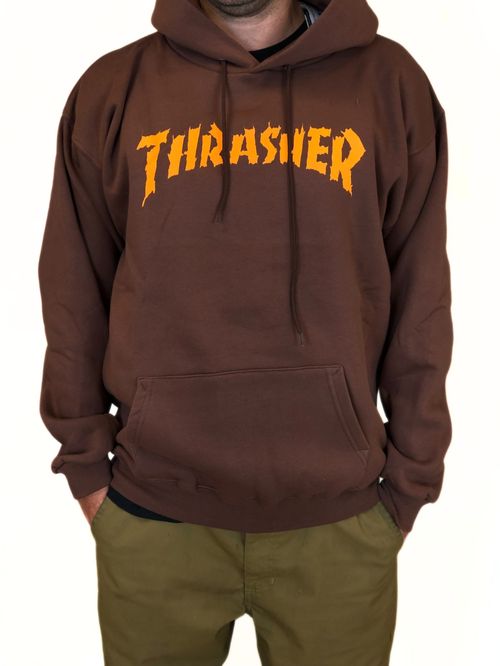 THRASHER HOODIE MEN BURN IT DOWN