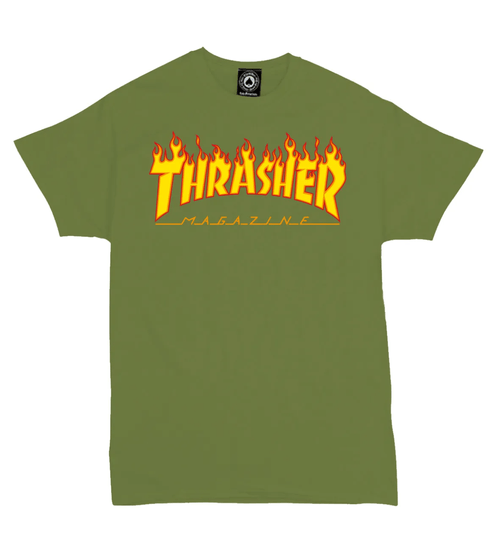 THRASHER T-SHIRT MEN FLAME