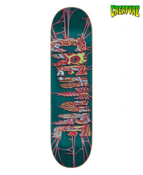 CREATURE DECK CATACUMBA VERDE/ROJO 8.25