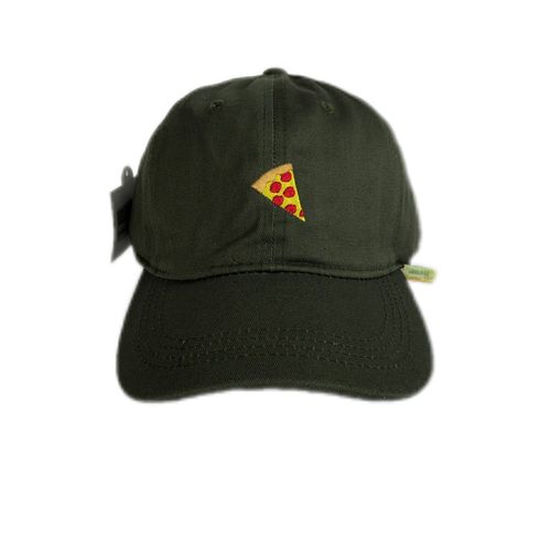 PIZZA CAPS EMOJI VERDE MILITAR