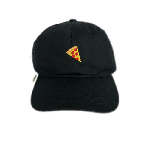 PIZZA CAPS  EMOJI NEGRO