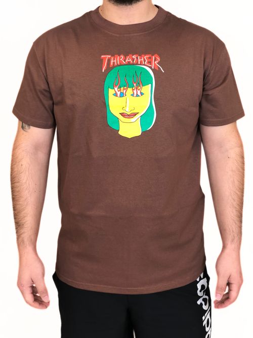 THRASHER T-SHIRT MEN TALK SHIT