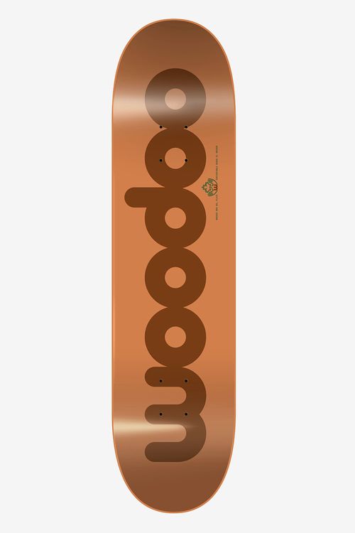 WOODOO DECK INSTITUCIONAL NARANJA/CAFE 8.75