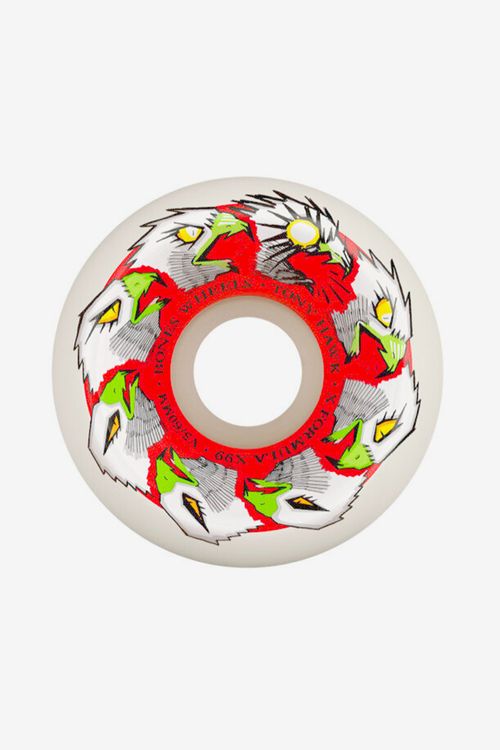 BONES RUEDAS HAWK ANIMATION 60MM 99A ROJO