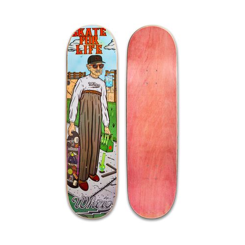 WHIRO DECK GUATAMBU SKATE FOR LIFE 8"
