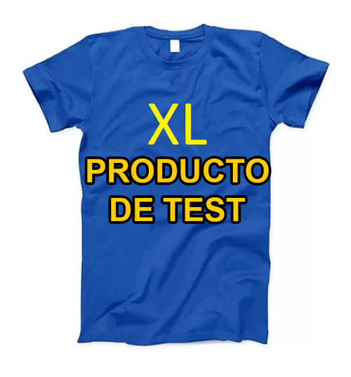 [TEST] Remera de pruebas