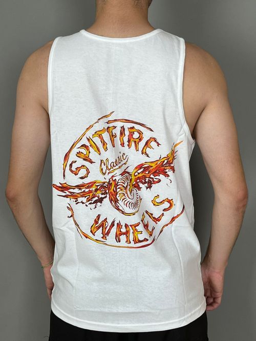 SPITFIRE FLAMED FLYING