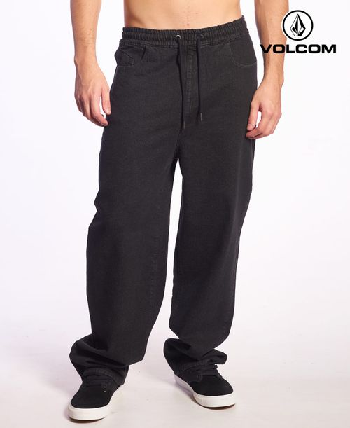 VOLCOM PANTALON FREAZY LOOSE NEGRO